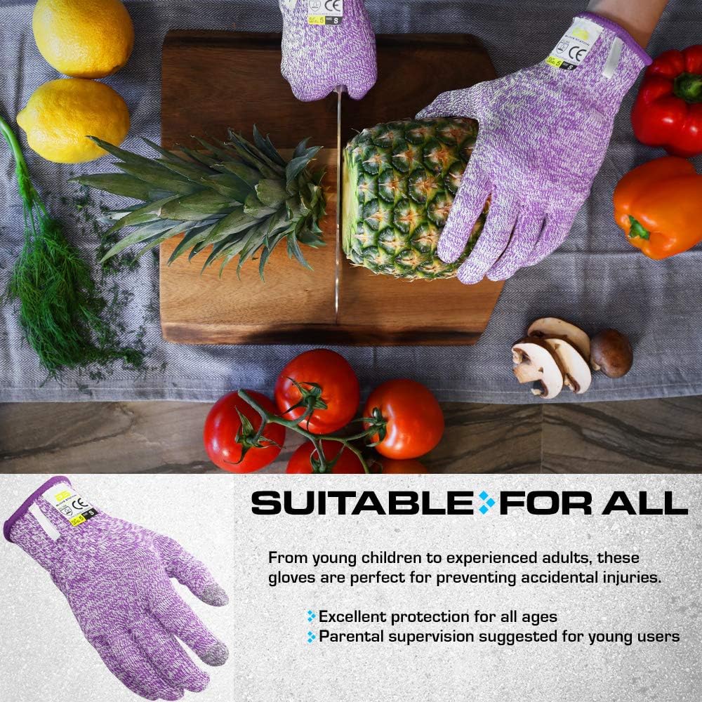 Generic Glove Station Ultra Durable Series Cut Resistant Gloves - High Performance Level 5 Protection, Food Grade. 1 Pair