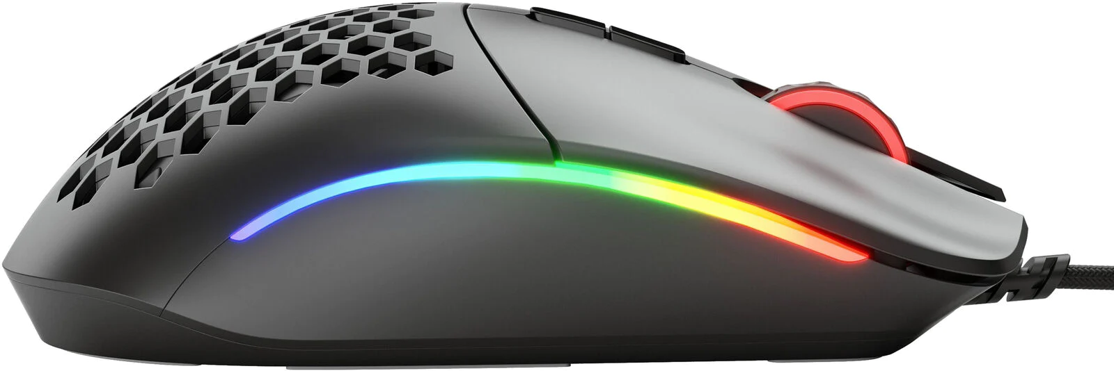 thinkstar - Model I Wired Optical 9 Buttons Honeycomb Rgb Gaming Mouse Rgb