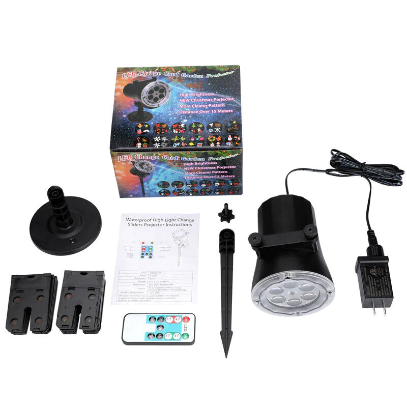 Great Choice Products Halloween Lights Projector Led Laser Outdoor Landscape Xmas Move Lamp Xmas Gifts