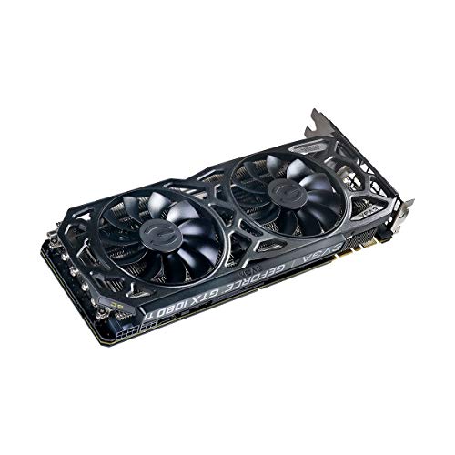 EVGA GeForce GTX 1080 Ti SC Black Edition Gaming, 11GB GDDR5X, iCX Cooler &a; LED, Optimized Airflow Design, Interlaced Pin Fin Gr