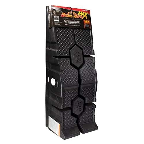 2x4 Basics RhinoGear 11912ABMI RhinoRamps MAX Vehicle Ramp - Pair (16,000lb. GVW Capacity)
