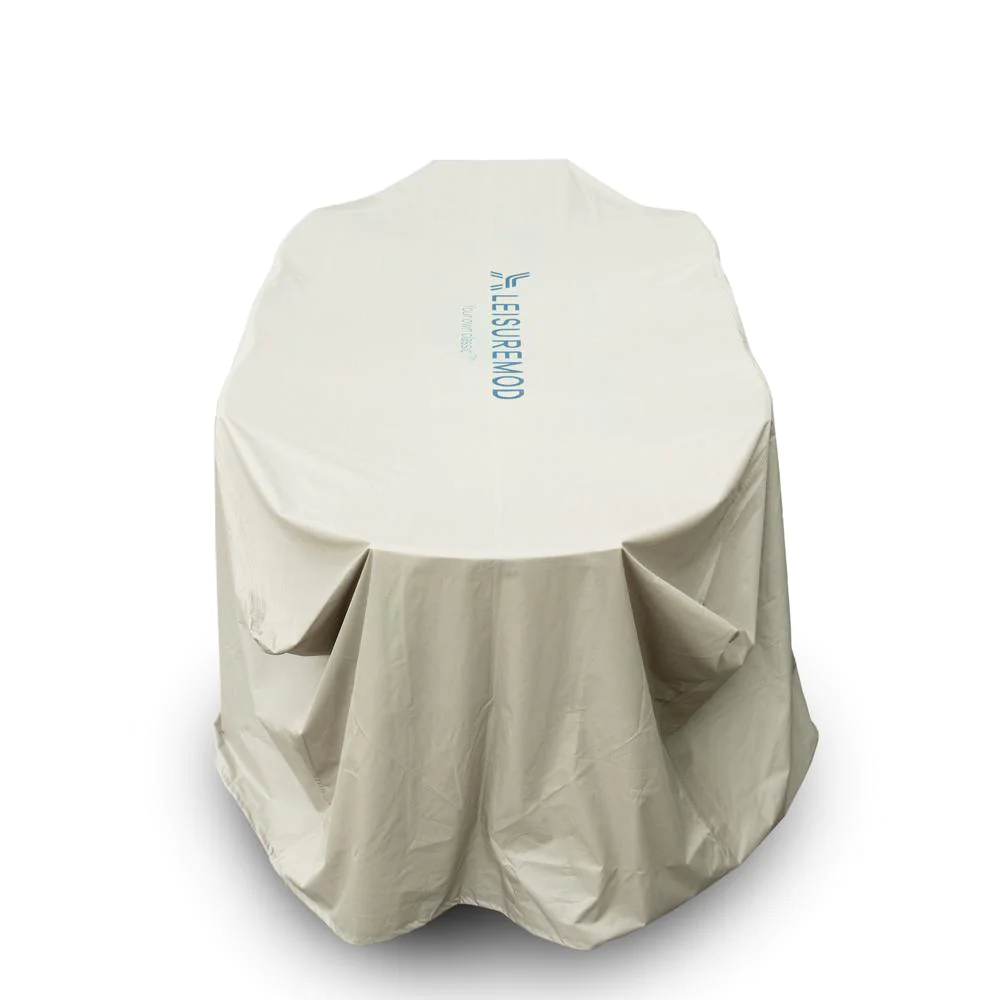 Leisuremod Chelsea Rectangular Outdoor Rain Cover for 87