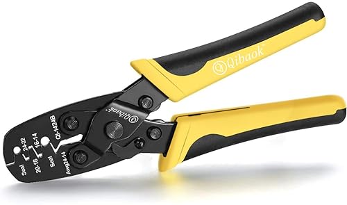 Qibaok Weather Pack Crimper Tools Waterproof Connectors Crimping Tool  for Delphi Packard Weather Pack Terminals or Metri-Pack C