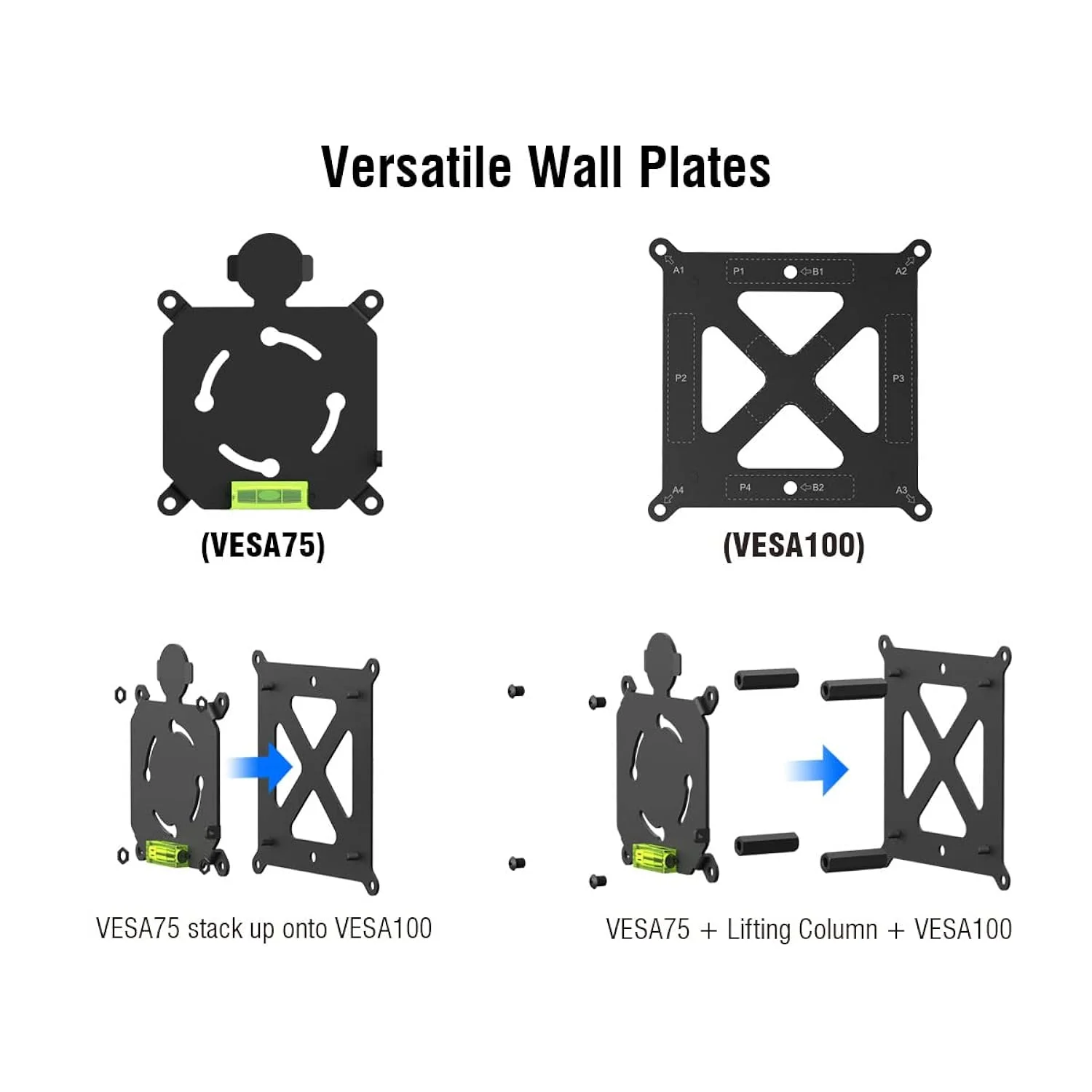 GCP Products Magnetic Wall Mount For Xbox Series X, Metallic Support Bracket With Gaming Headset Hook, Magnets And Built-In Level Design -…