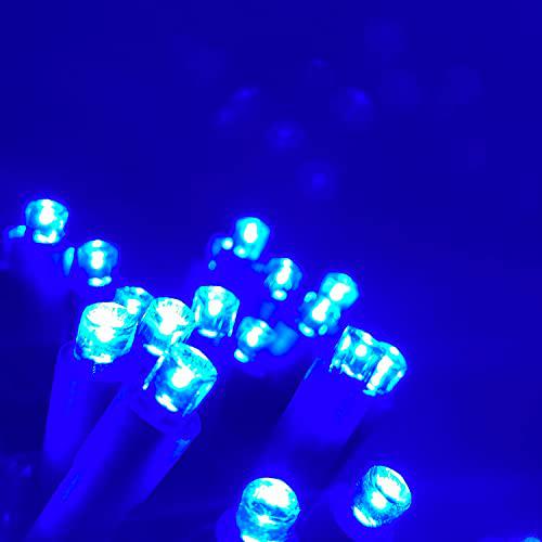 Everfit lighting ul listed 50 count 5mm wide angle led christmas lights set,outdoor mini led string lights for halloween christmas garden pati