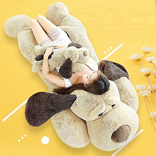 MaoGoLan Giant Stuffed Puppy Dog Big Plush Extra Large Stuffed Animals Soft Plush Dog Pillow Big Plush Toy for Girls Kids 51 inc