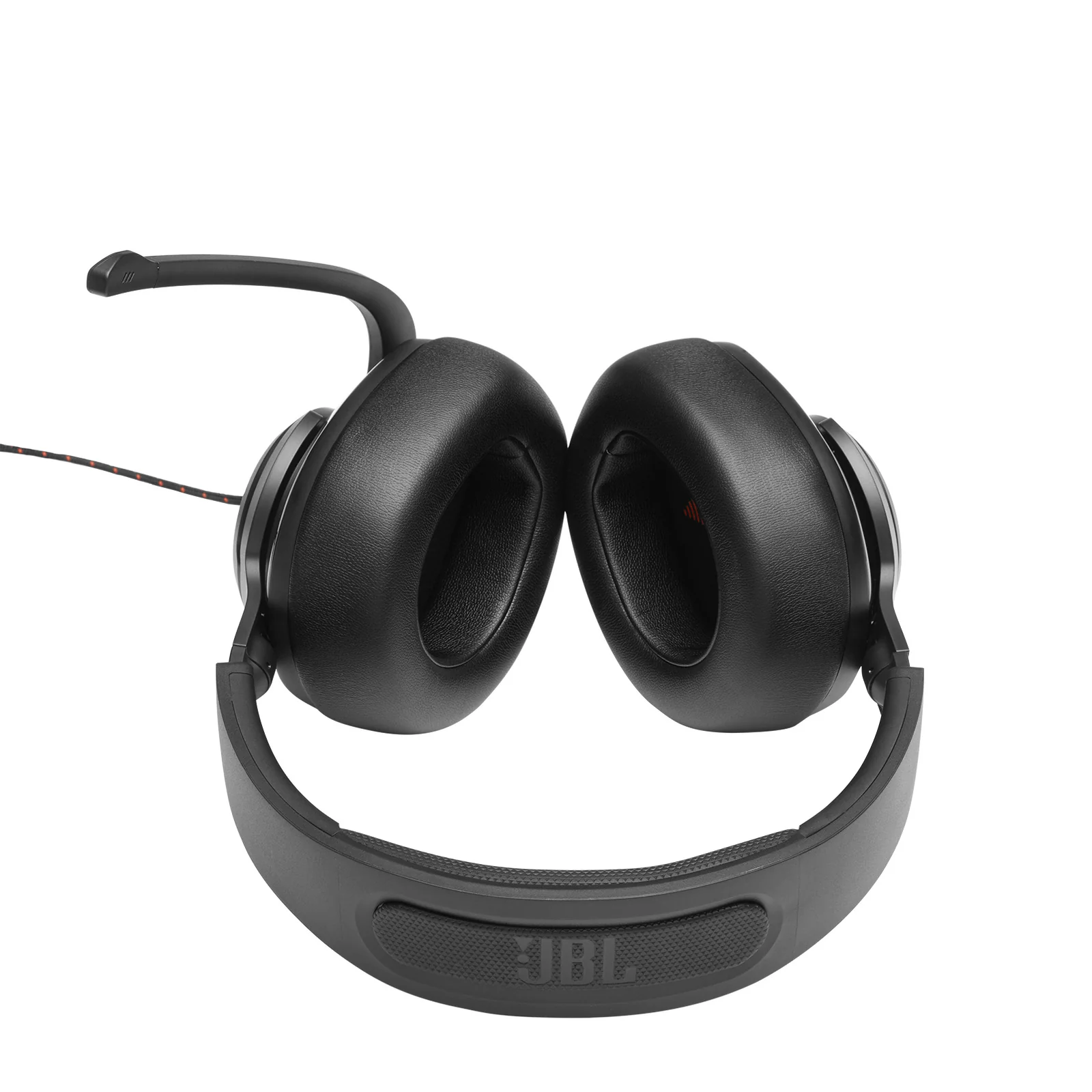 JBL Quantum 300 Hybrid Wired Over-ear PC Gaming Headset with Flip-up Mic, Black