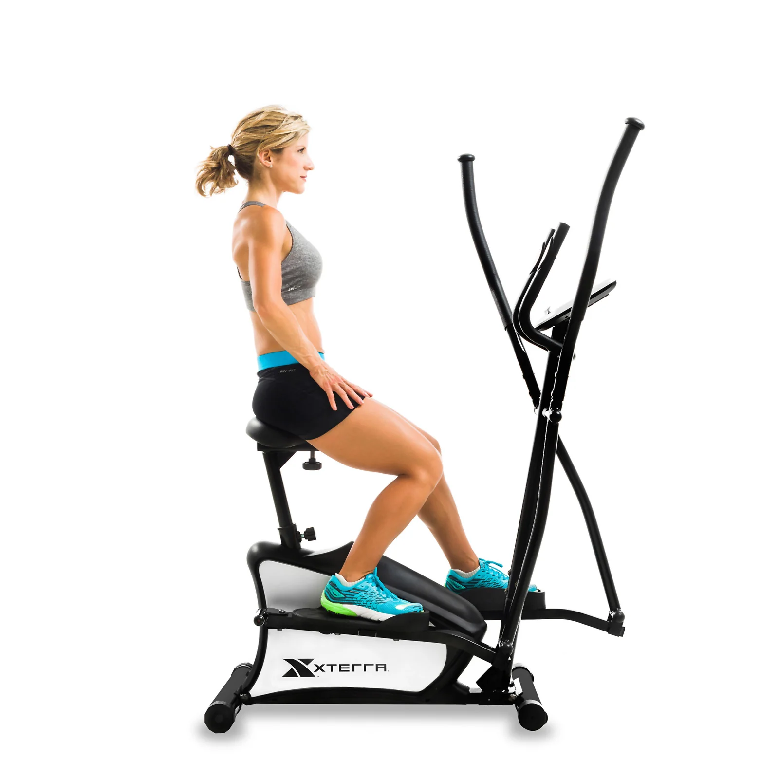 XTERRA EU150 Elliptical Upright Bike with Grip Pulse Sensor