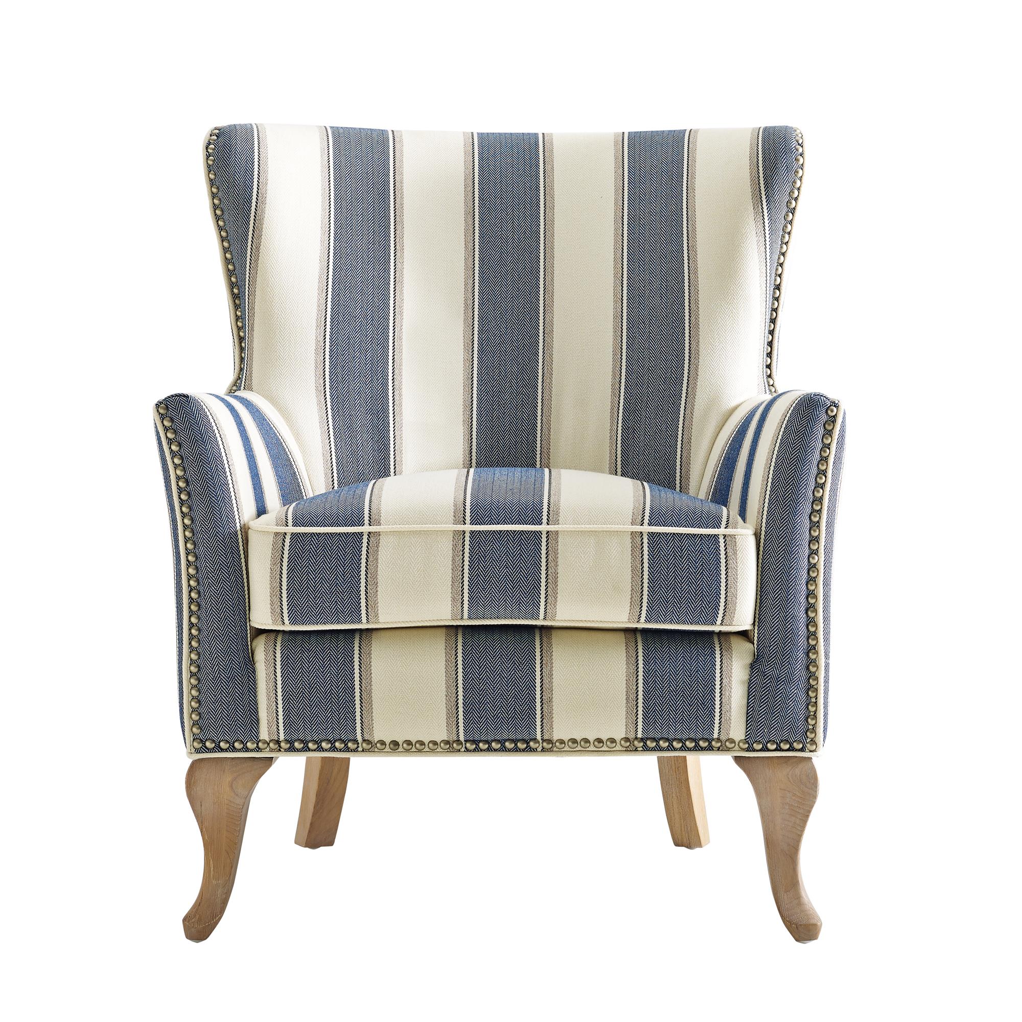 Dorel Home Furnishings Reva Blue Accent Chair