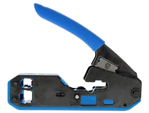 IDEAL 33-396 Data/Voice Crimp Tool, black