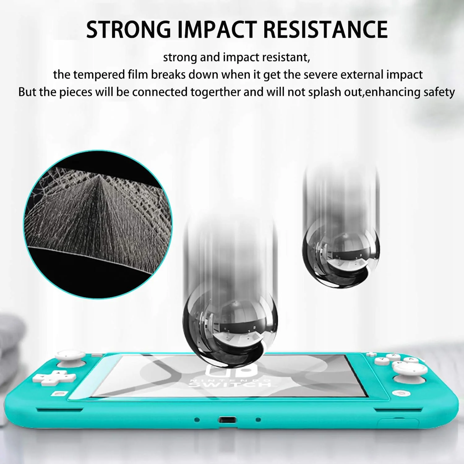 GCP Products Carrying Case For Switch Lite,Leaf Crossing Design Portable Travel Carrying Case 3 In 1 Accessories Kit With 2 Pcs Screen Pro…