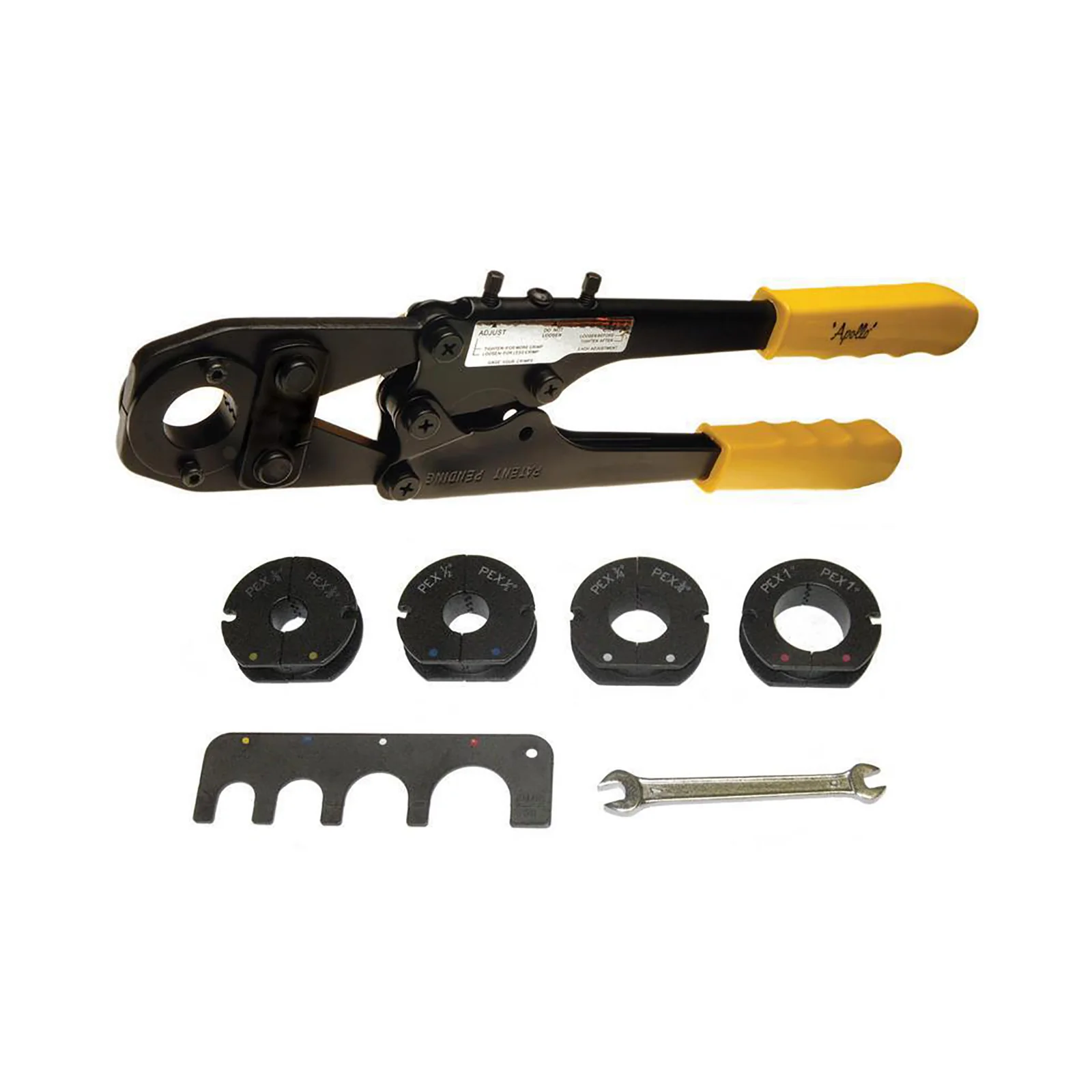 Apollo Multi-Head PEX Crimp Tool Kit – Black