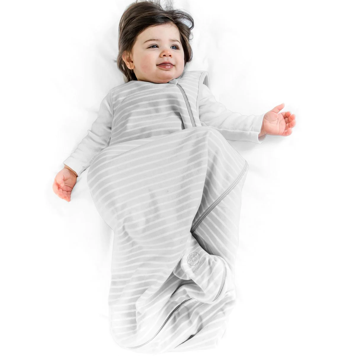 Woolino 4 Season Basic Merino Wool Baby Sleep Bag or Sack, 6-18m, Butterfly