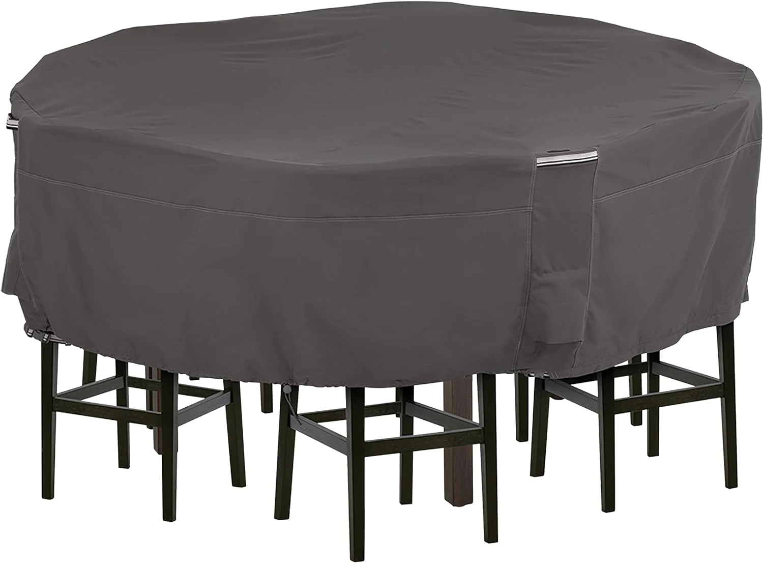 Classic Accessories Ravenna Tall Round Patio Table &a; Chair Set Cover - Premiu...