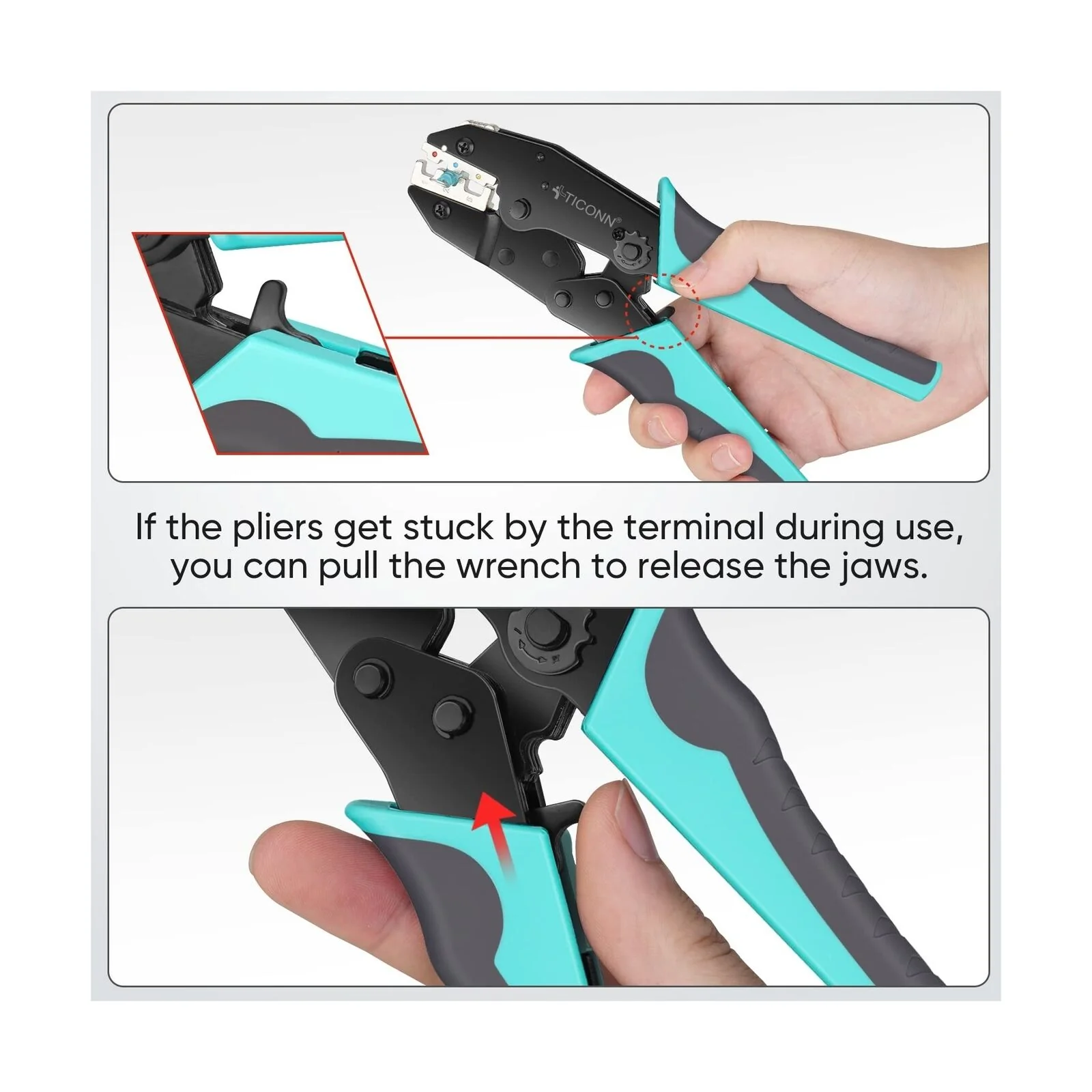 Great Choice Product Crimping Tool For Heat Shrink Connectors - Ratcheting Wire Crimper - C...