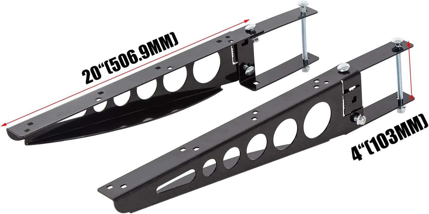 ECOTRIC Universal Bumper Cargo Bracket fits RV 4