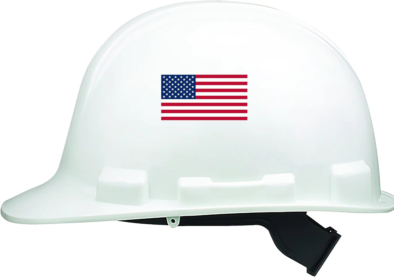 Rogue River Tactical Pack of 6 USA Flag Stickers United States Work Hard Hat Biker Helmet Stickers Decals Toolbox 1