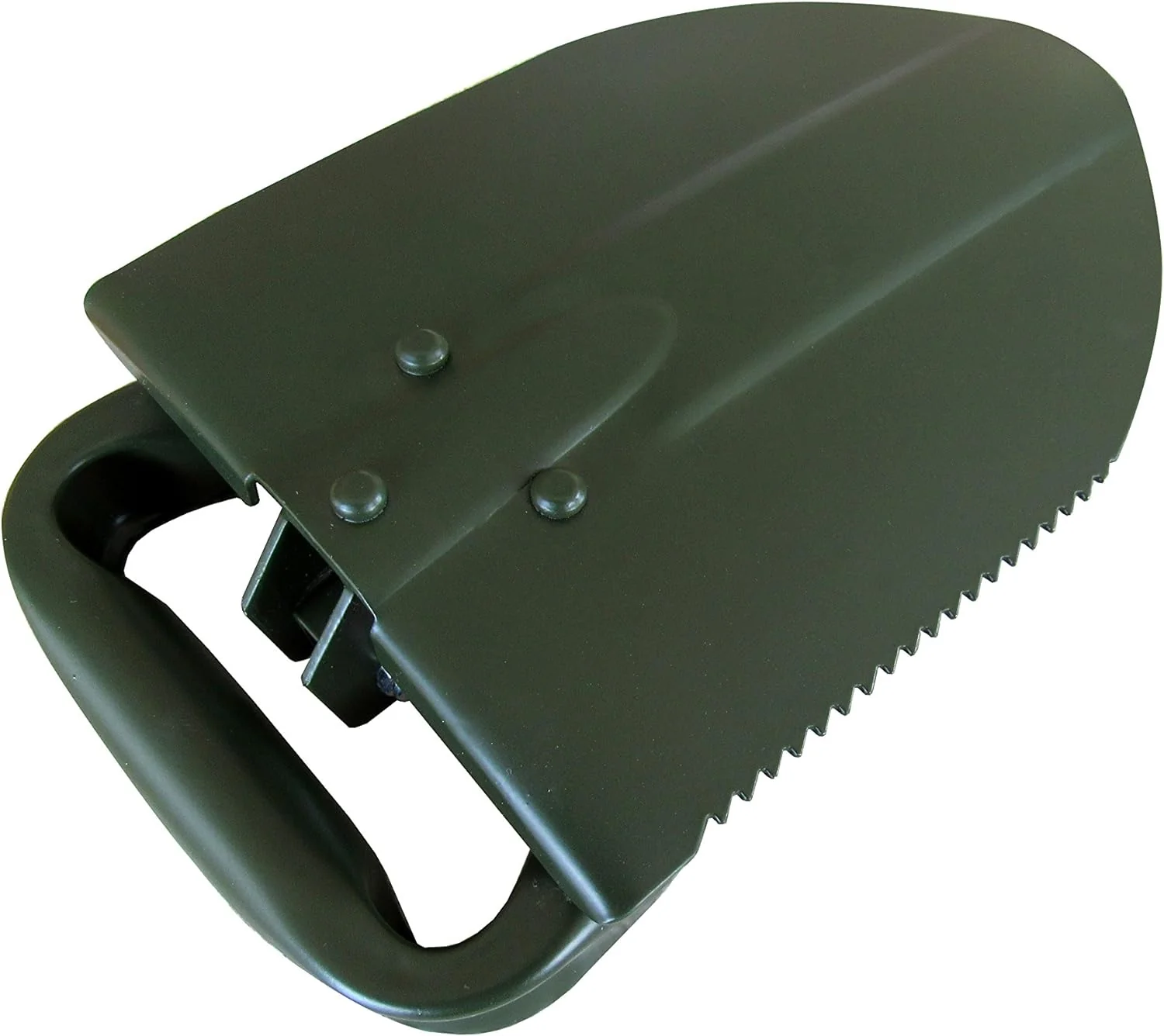 Tabor Tools J35A Folding Shovel, Small 18 Inch Survival Spade for Camping, Gardening, SUV Emergencies. Entrenching Trowel Tool with Steel R