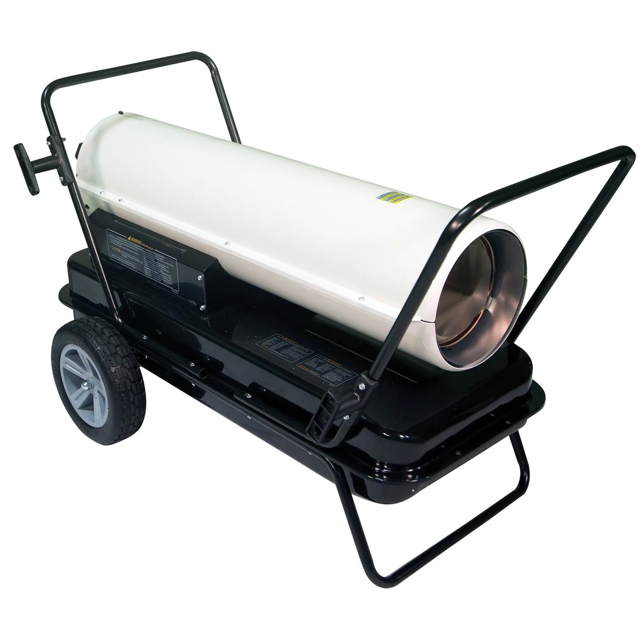 World Marketing Kero Forced Air Heater with Dual Heat Control, Wheels, Handles and Pressure Gauge Included