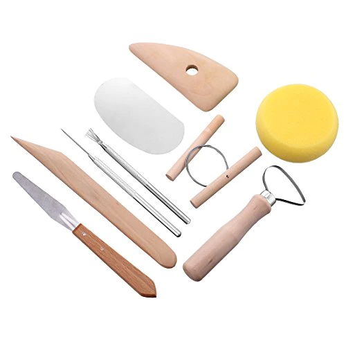Meuxan 30PCS Pottery Tools Clay Sculpting Tool Set