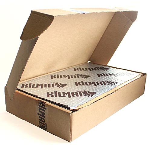 KILMAT 50 mil 50 sqft Car Sound Deadening Mat, Butyl Automotive Sound Deadener, Audio Noise Insulation and dampening