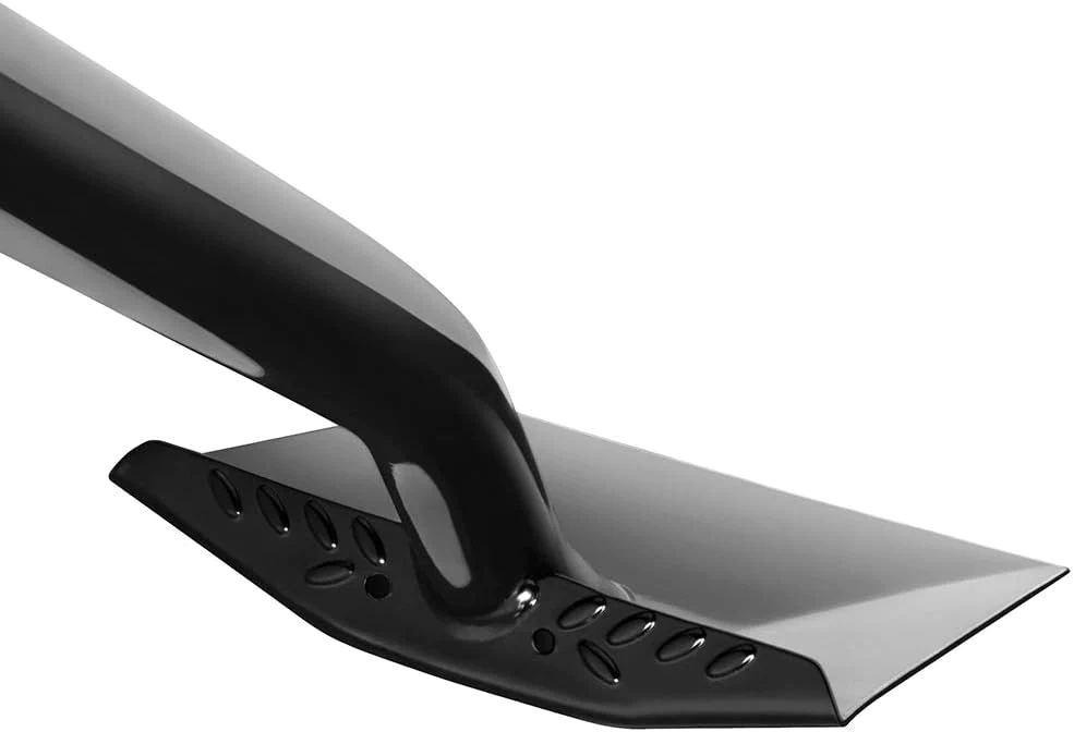 Fiskars Steel D-Handle Flat Square Garden Spade, Gardening Tools for Edging, Digging, Weed Removal, Heavy Duty, 46 Inch, Black/Orange