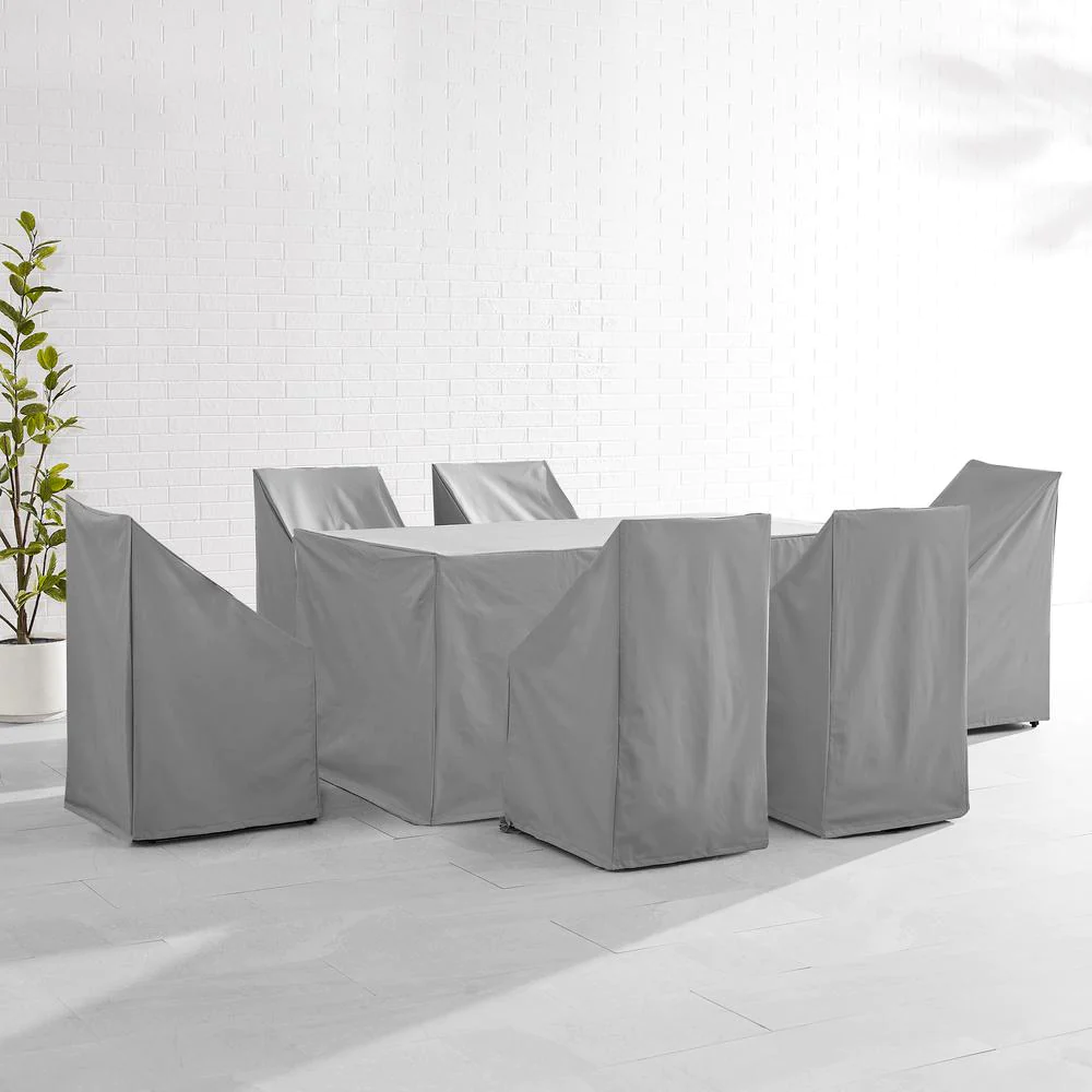 Crosley 7Pc Outdoor Dining Furniture Cover Set