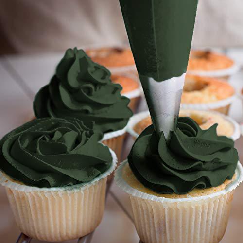 u.s. cake supply 10.5-ounce liqua-gel cake food coloring forest green
