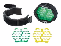 Panduit CBOT24K Cable Organizing Kit, Tool Kit Includes: Jacket Cover, Hook and Loop Fastener, Green Cable Organizing Insert, Ye