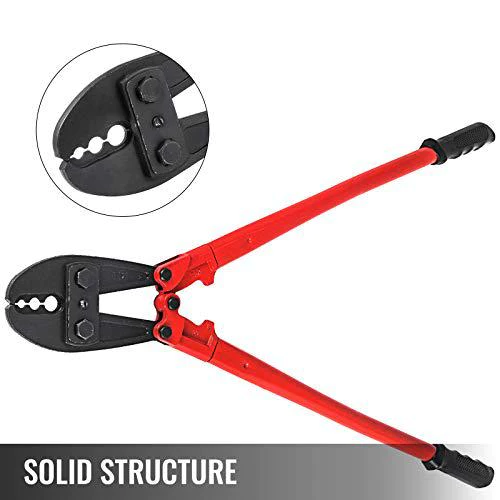 mophorn hand swager crimper 30 inch ,swaging tool for 5/32