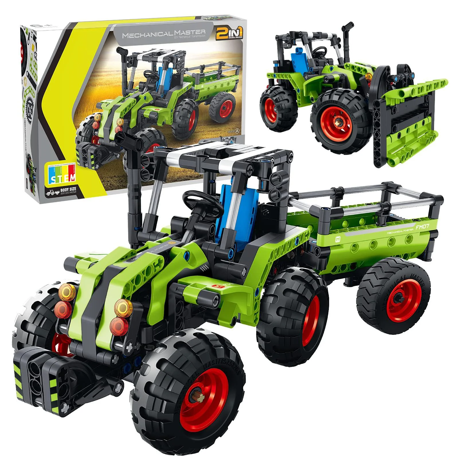 ddai stem building blocks toys gifts for age 6, 7, 8, 9, 10, 11, 12 boys and girls, diy building bricks, ideal gift for birth