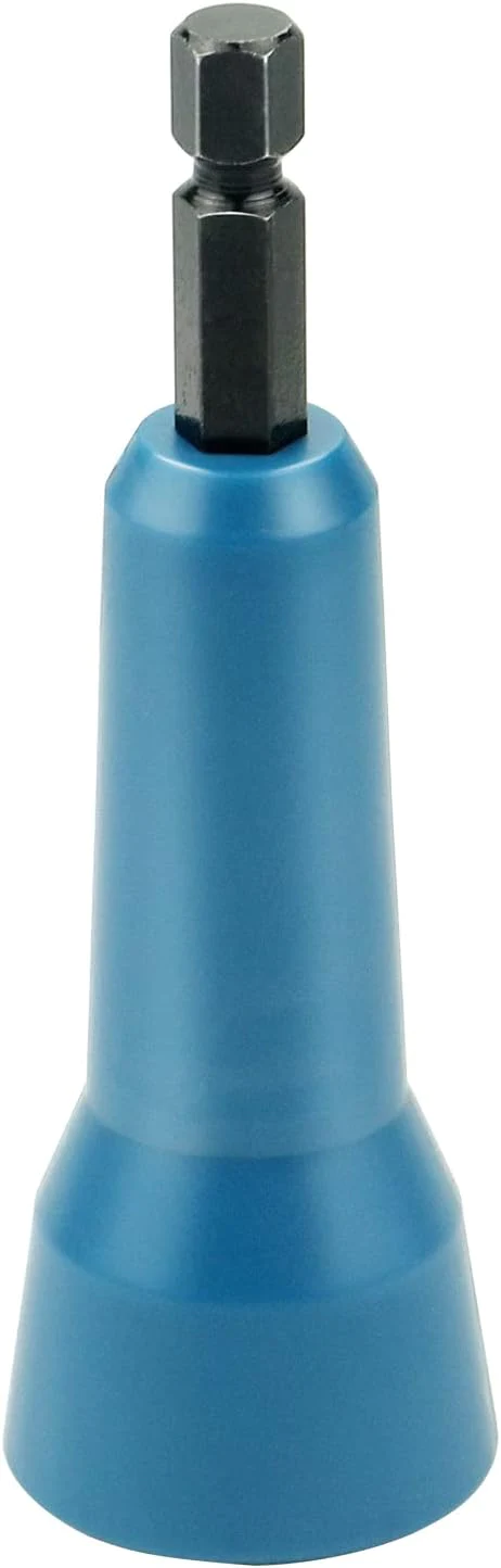 Binazon 30-902 Spin-Twist Wire Connector Socket, Wire Twisting Tool, Wire Twisting Spinner, Wire Twister, Blue