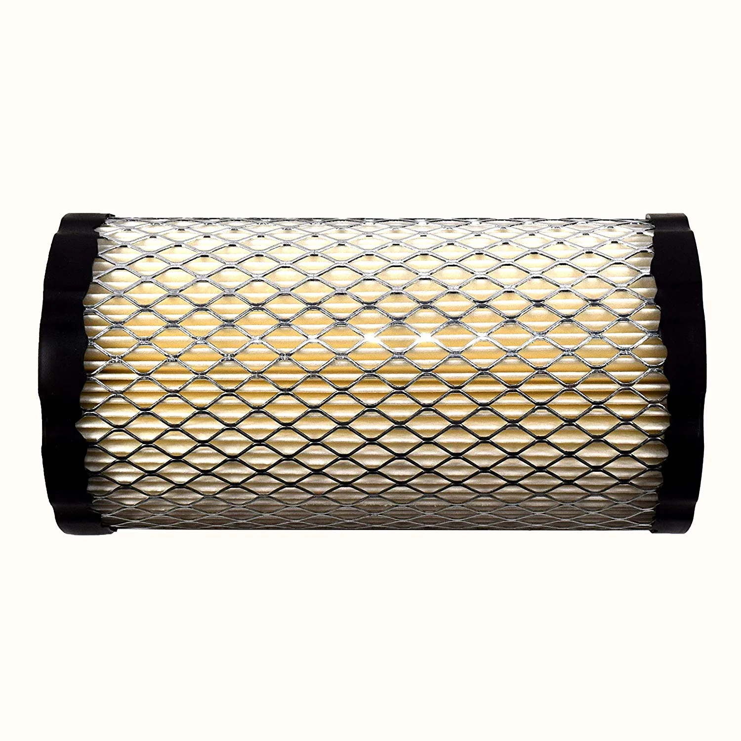 HQRP 2-Pack Air Filter Kit Compatible with John Deere GY21055, MIU11511, MIU11513 fits LA125 D120 E110 D110 Lawn Mower Tractors