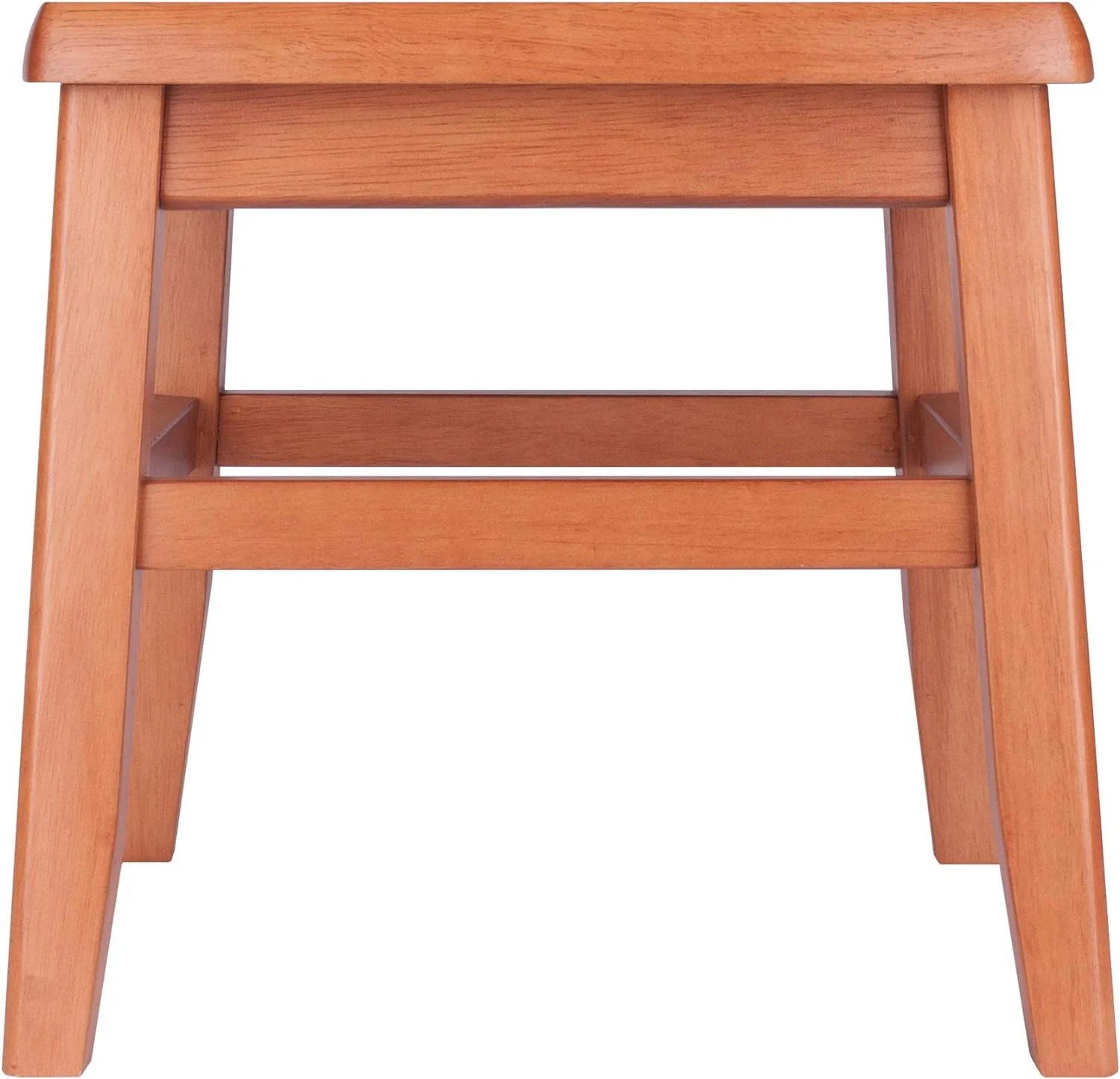 Winsome Wood Kaya 2-Piece Set Conductor Stool Teak Finish