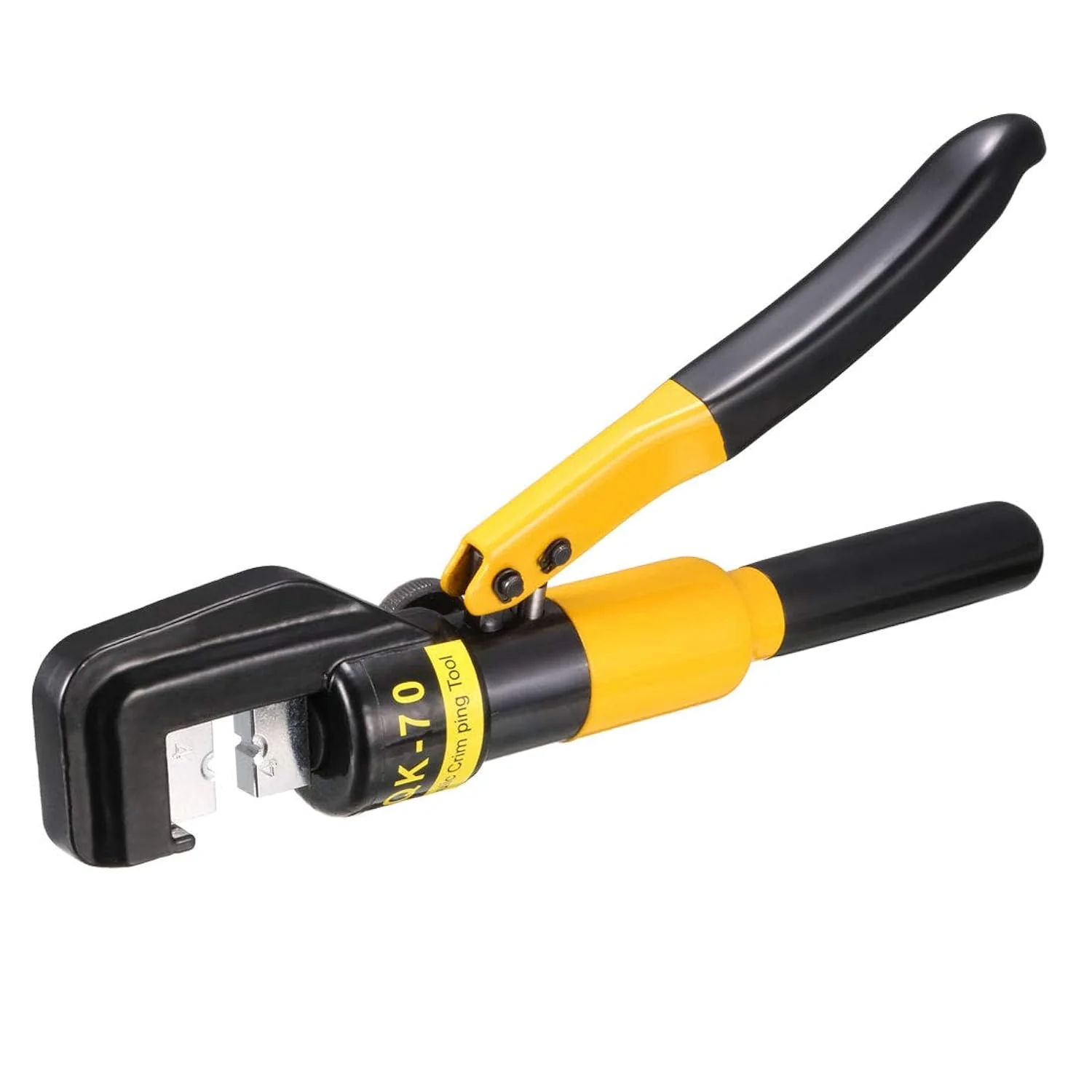 GCP Products 6 Ton Hydraulic Wire Cable Lug Terminal Crimpers Crimping Tool 8 Dies Yqk-70