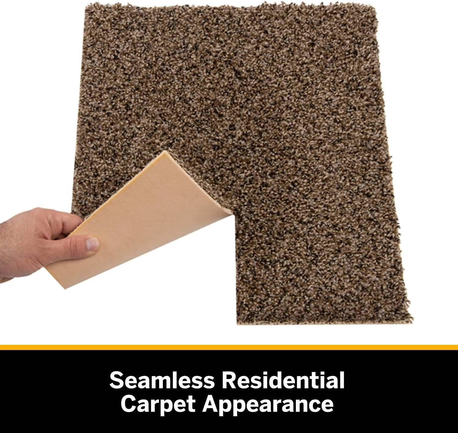 SMART SQUARES in A Snap 18&a;#226;&a;#128;&a;#157; x 18&a;#226;&a;#128;&a;#157; Residential Soft Carpet Tile, Peel and Stick, Eas