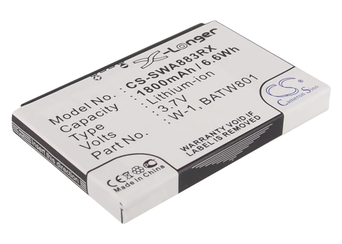 Cameron Sino Battery for Netgear BATW801 W-1 AirCard 753S 754S 801S 802S 80XS W801 W802S Zing