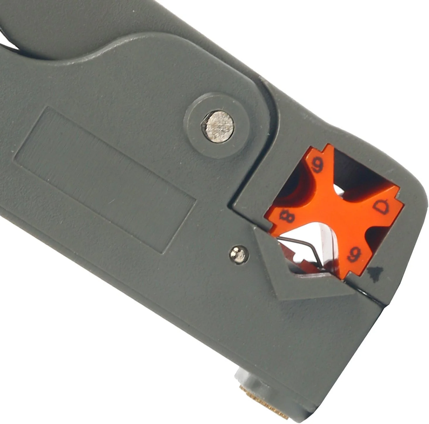 Yaemart Corportation YaeTek Compression Tool RG6 RG59 Coaxial Connectors Crimper - Coax Cable Crimper - Coaxial Compression Tool Kit Wire Stripper w