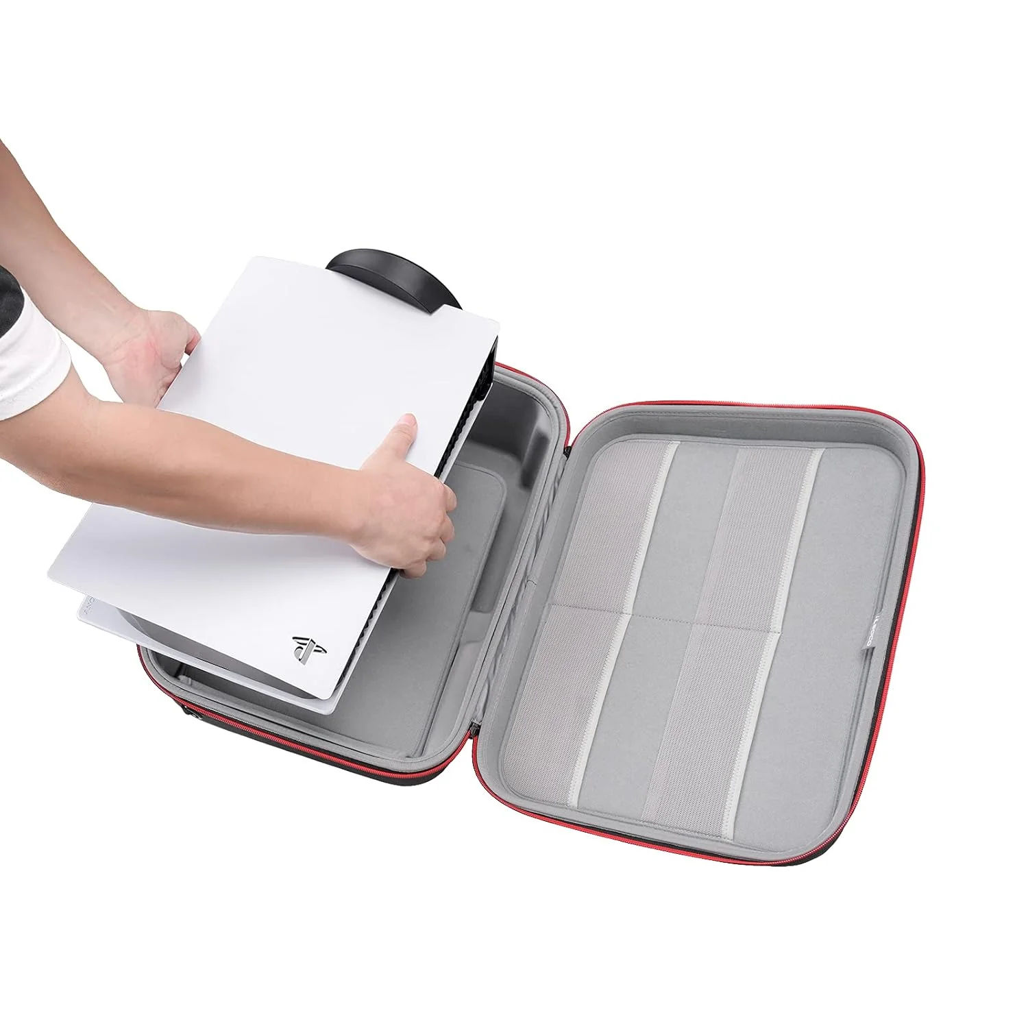 GCP Products Hard Carrying Case For Playstation 5 Digital Edition And Disc Version / Ps5 Game Console