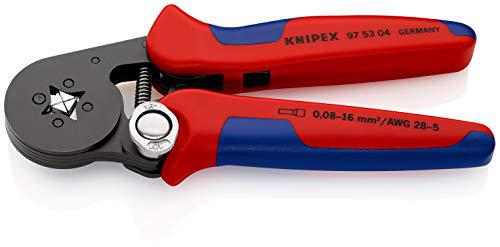 knipex tools 97 53 04 crimping pliers for end sleeves with lateral access 0,08-10/16mm