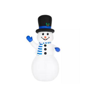 Home Holiday Accent 9 ft. Giant-Sized LED Snowman Inflatable Home Accents Holiday