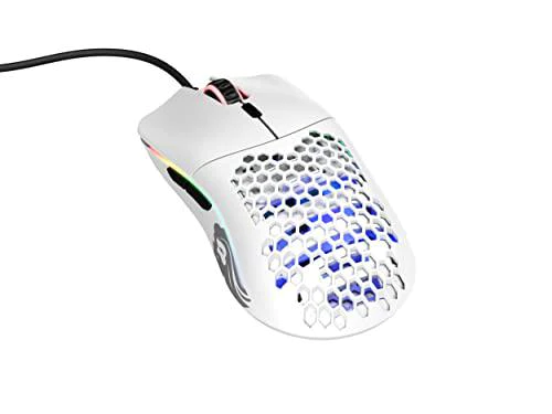 Glorious PC Gaming Race glorious model o rgb 67g lightweight gaming mouse, matte white (go-white)