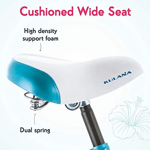 Kulana Hiku Cruiser Bike, 26-Inch Wheels, Blue