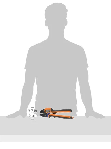 Thomas &a; Betts ERG4001 Sta-Kon Ergonomic Hand Tool for Crimping RA, RB and RC Insulated Terminals, Splices and Disconnects