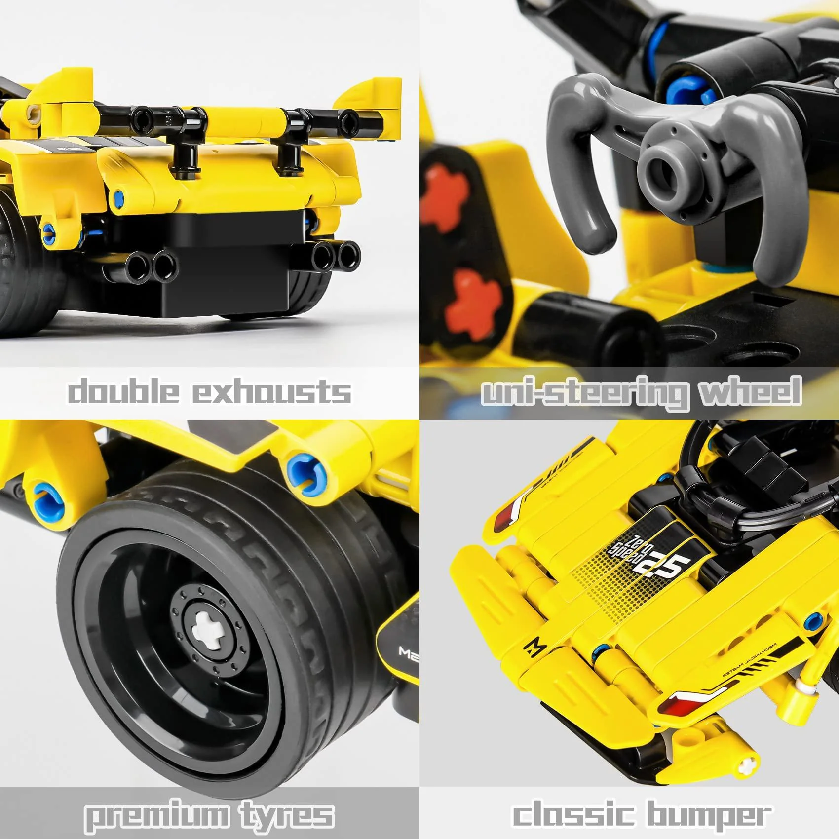 prepop race car building toys for 6-10 8-12 year old boys - christmas birthday gifts for kids, 2in1 stem remote control build