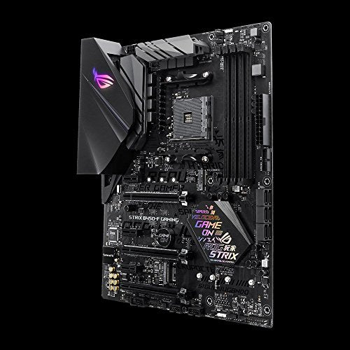 ASUS ROG Strix B450-F Gaming Motherboard (ATX) AMD Ryzen 2 AM4 DDR4 DP HDMI M.2 USB 3.1 Gen2 B450