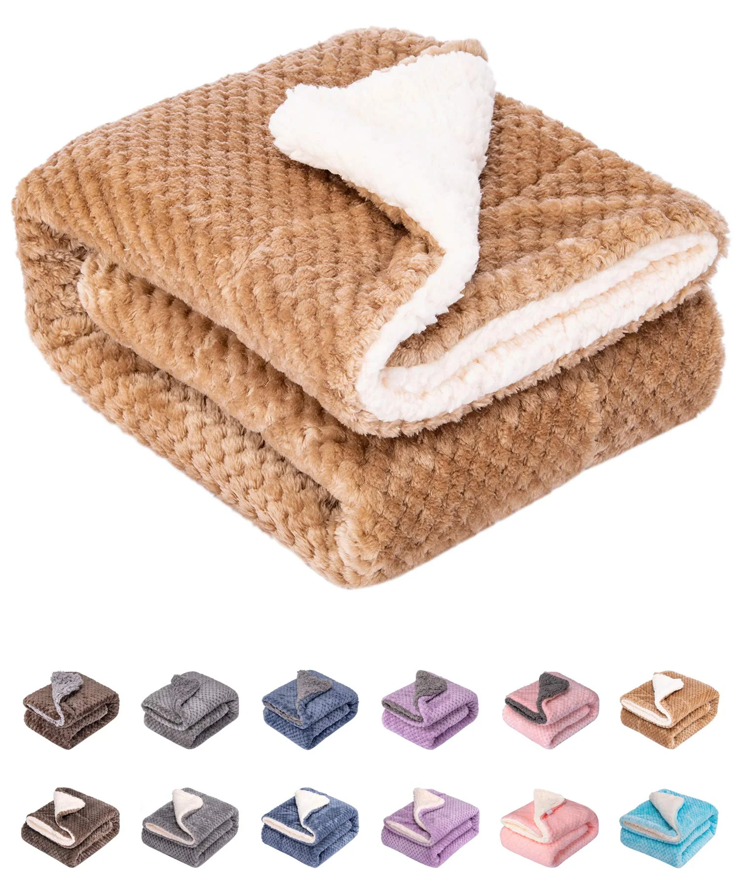 Wonder Miracle Fuzzy Dog Blanket or cat Blanket or Pet Blanket, Warm and Soft, Plush Fleece Receiving Blankets for Dog Bed and cat Bed, couch,