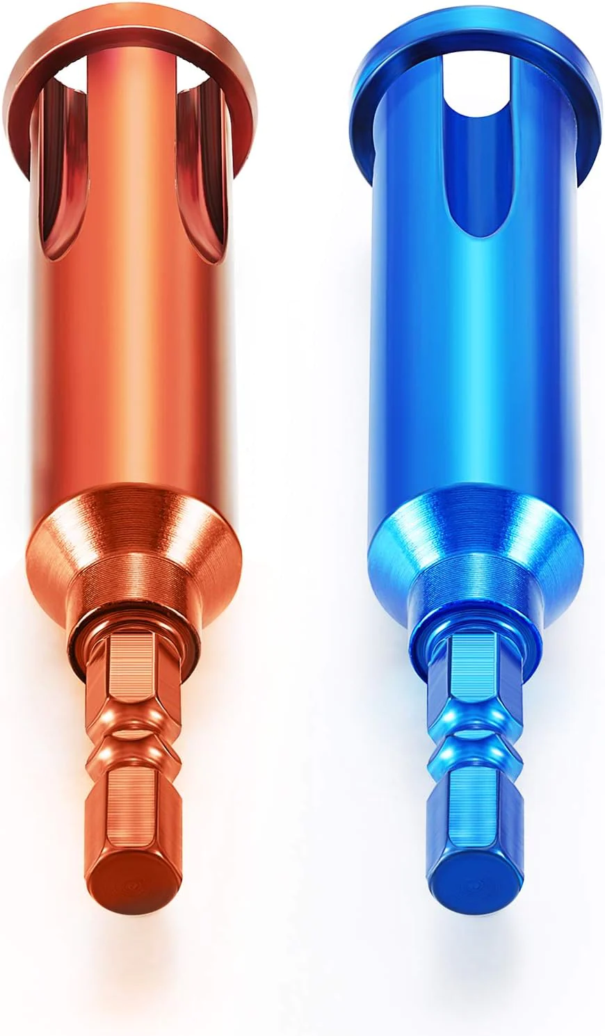 Frienda Wire Twisting Tools, Electrical Wire Stripper and Twister, 4 Square 3 Way/ 5 Way Twister Wire for Power Drill Drivers and strip