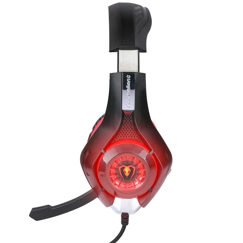 Great Choice Products 3.5Mm Gaming Headset Mic Led Headphones For Pc Laptop Ps Ps4 Slim Pro Xbox One