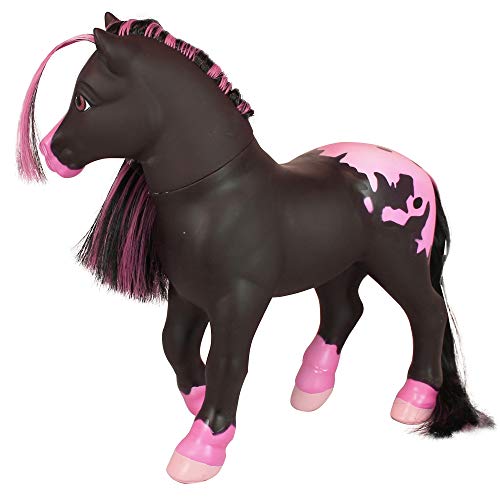 Breyer Animal Creations Breyer Horses Color Changing Bath Toy | Jasmine the Horse | Black / Pink with Surprise White Color | 7